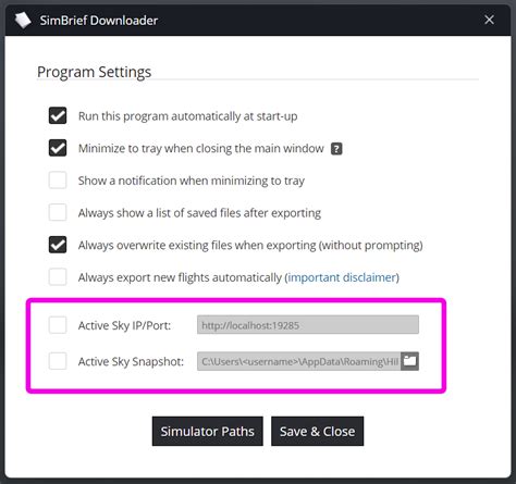 Image result for How to Use Simbrief Downloader