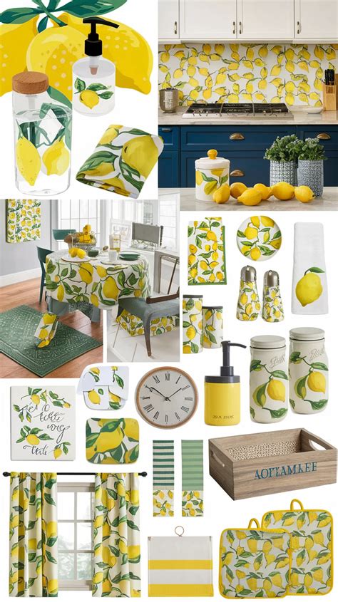 25+ Lemon Kitchen Decor Ideas to Brighten Your Space 🍋 (You’ll Love ...