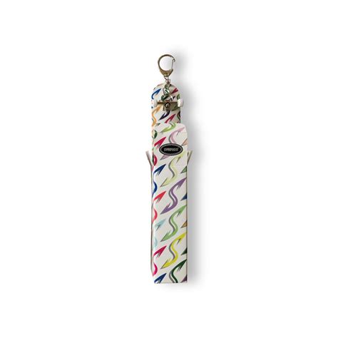 #002 FINGERBOARD KEY RING - WHITE MULTI - | SURPASS