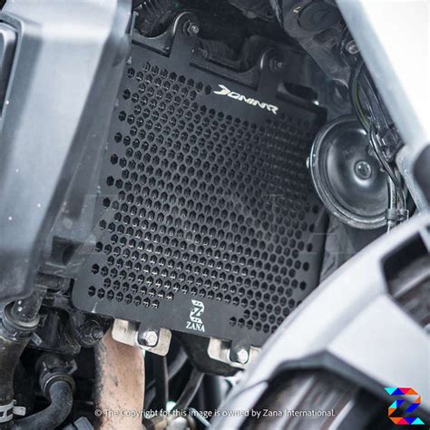 ZANA HONEYCOMB RADIATOR GRILL PREMIUM MATT BLACK DOMINAR 250/400 (2019 ...