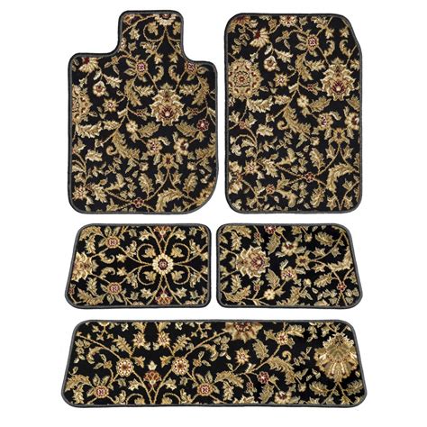 GG Bailey D3668A-LSD-BK-OR 3 Row Set Custom Mats for Select Chevrolet ...
