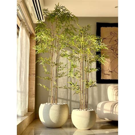 Buy Mason Home Artificial Campbell Bamboo Plant - 8 Feet Online