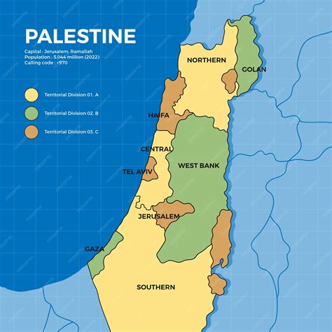 Palestine On Map