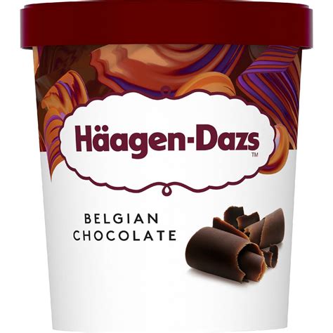 Calories in Haagen-dazs Belgian Chocolate Ice Cream calcount