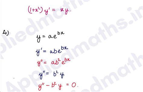 Q4. In each of the following, show that the given function is a ...