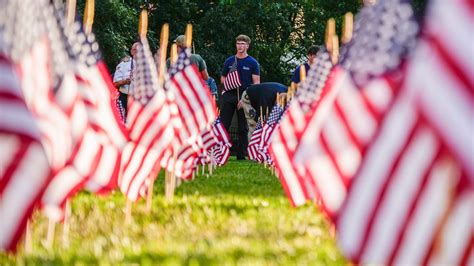 Why are flags at half-staff, half-mast in Ohio?