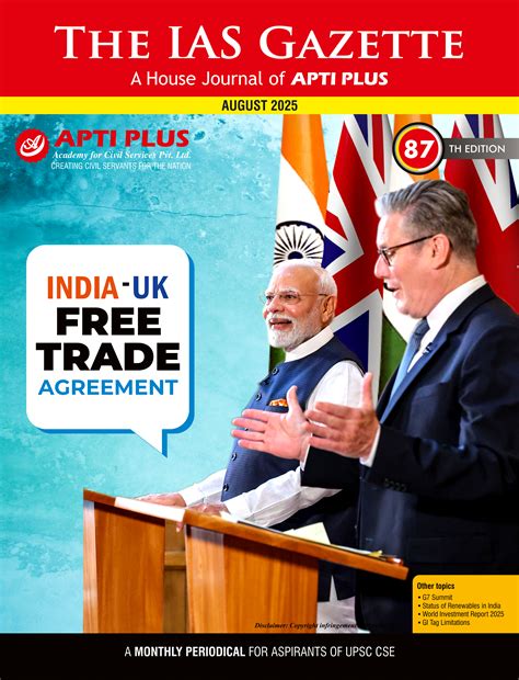 Download Monthly Current Affairs Magazine For UPSC PDF