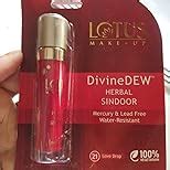 Lotus Make-Up Divine Dew Herbal Sindoor (Love Drop (Red - 21R), 8g ...