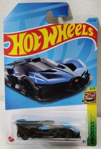 Hot Wheels Bugatti Bolide HW Exotics #6 Black Car India | Ubuy