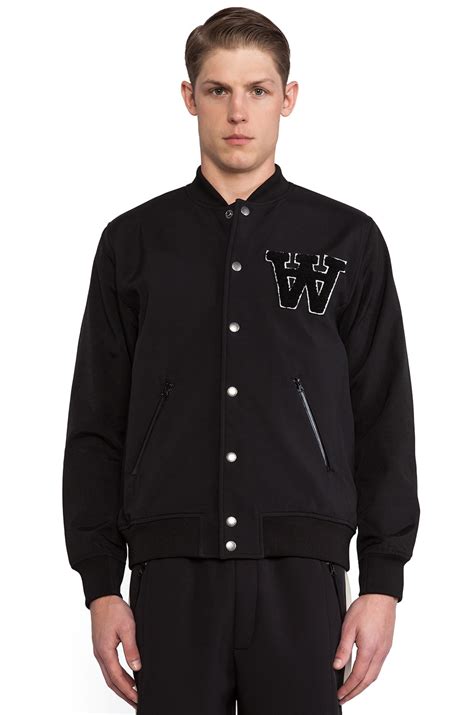 Wood Wood Giles Bomber in Black | REVOLVE