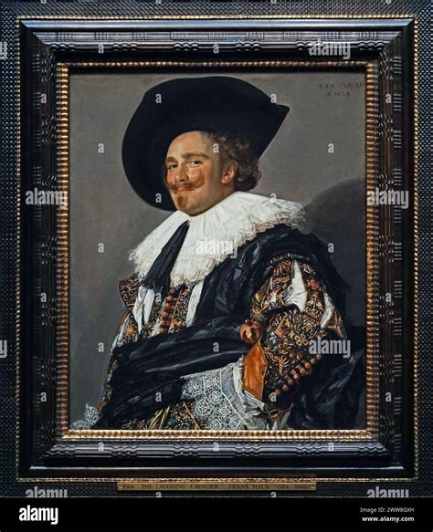 The Laughing Cavalier (1624) by dutch painter Frans Hals (c. 1582 -1666 ...