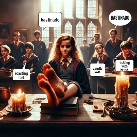 all wanna see hermione punishment by masterbastinado on DeviantArt