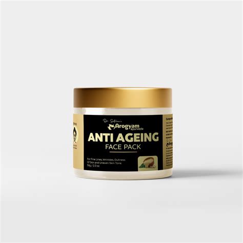 Anti Ageing Face Pack By Arogyam, 50g – arogyamayurveda