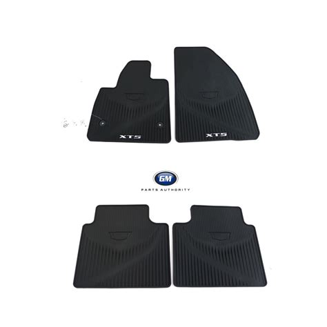 2017-2026 Cadillac XT5 All Weather Front & Rear Floor Mats 85131486 ...