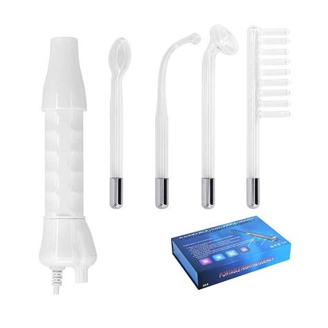 4 in 1 High Frequency Electrode Wand, Comfort Facial Skin Care - TikTok ...