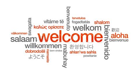 Welcome In Different Languages ENL / Welcome To ENL!