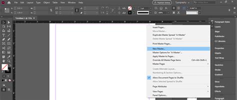 Image result for Master Pages InDesign