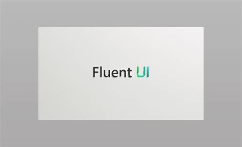 Image result for Microsoft Fluent UI