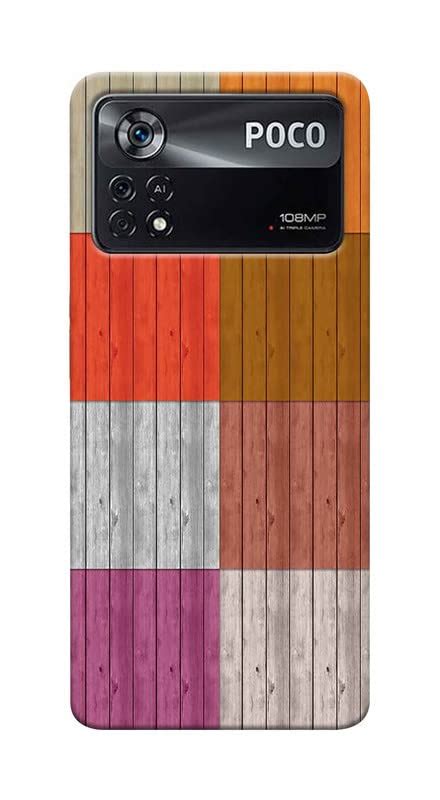 VediArt Designer Printed Polycarbonate Plastic Back Cover for Poco X4 ...