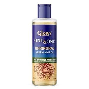Buy GLOWY One and One Maha Bhringraj Hair Oil - Ayurvedic one & one ...