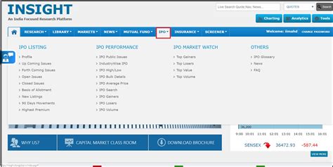 IPO/Stock Market Data