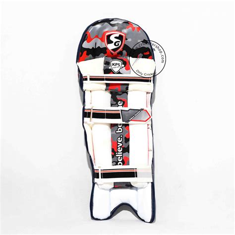 SG Players Xtreme Cricket Batting Leg Guard Pads Navy Blue Mens Size ...