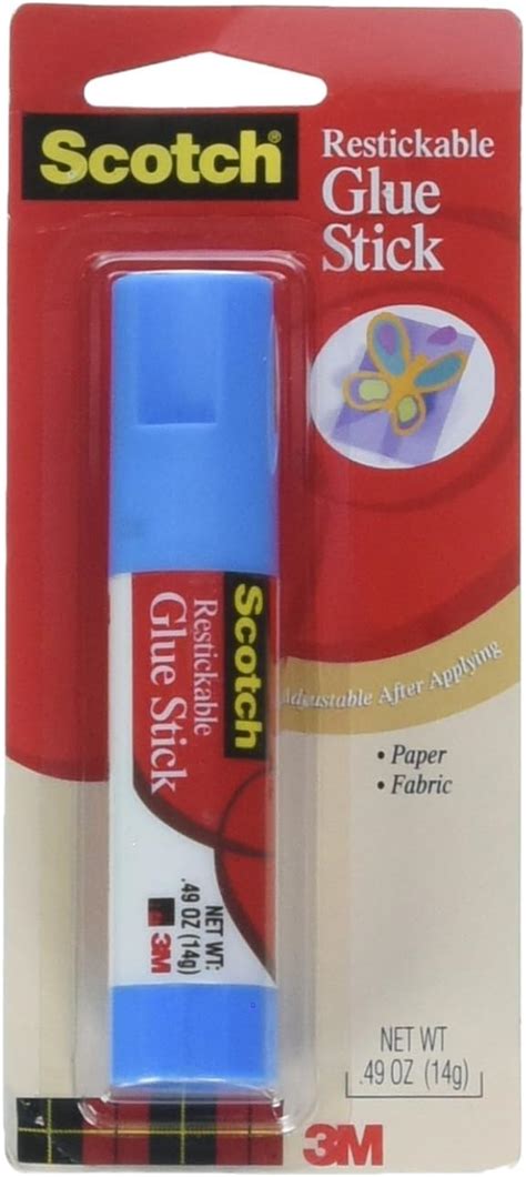 Scotch Restickable Glue Stick - 0.49 oz. : Amazon.in: Home & Kitchen