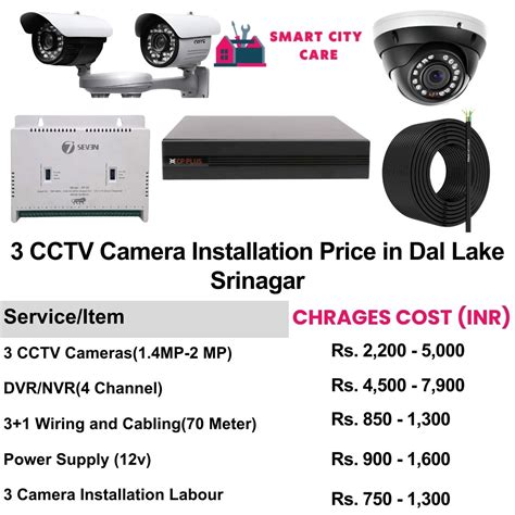 Reliable CCTV Camera Installation in Dal Lake