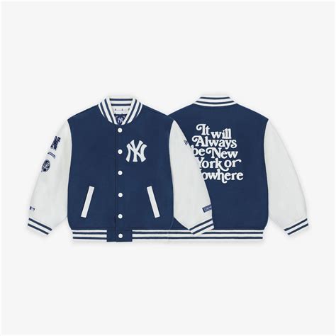 Yankees Motto Kids Varsity Jacket - New York or Nowhere®