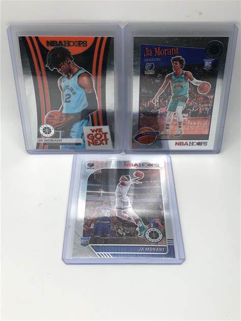 LOT OF JA MORANT ROOKIE CARDS