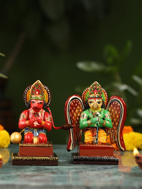 Garuda and Hanuman Pair – Revive Home