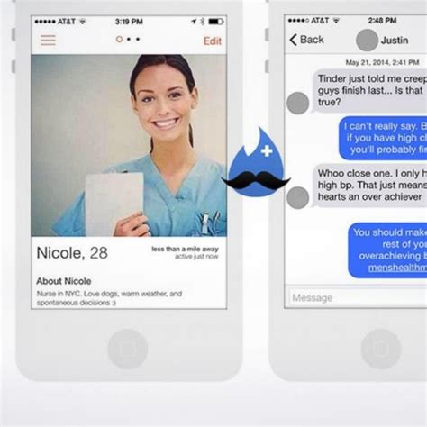 Fake Nurse Profile Promotes Men's Health Month On Tinder - AskMen
