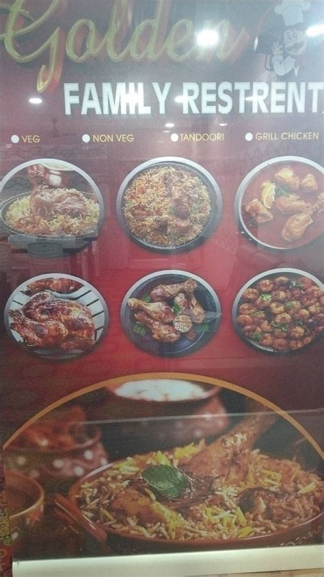 Menu at Golden Family Restaurant, Chirala