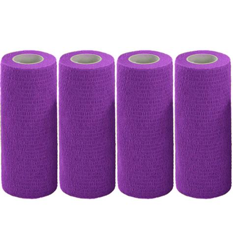 MKDcom Vet Wraps 6 inch Self- Adherent Cohesive Gauze Bandage for ...