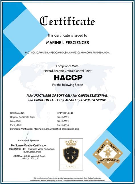 Products – Marine Life Sciences