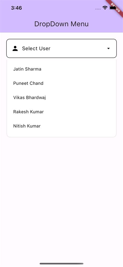 Image result for Scrollable Drop Down Flutter