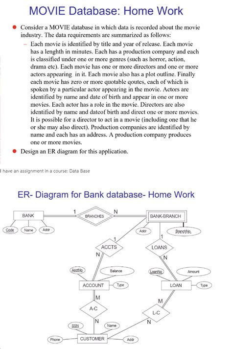 Image result for Movie Database Assignment