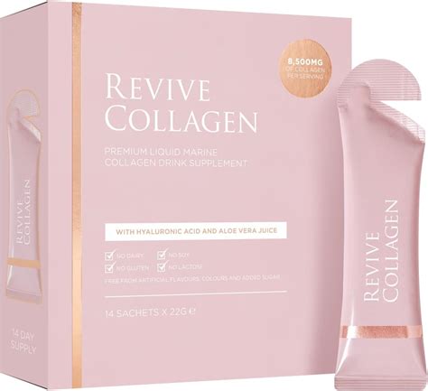 Revive Collagen Premium 8 500mg Hydrolyzed Marine Collagen Supplements ...