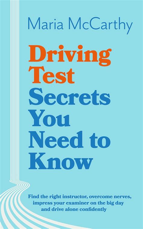 Driving Test Secrets You Need to Know (Driving Confidence Book 2) eBook ...