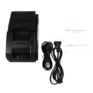 Thermal Printer, Receipt Printer, 58mm Thermal Pos Printer Automatic ...