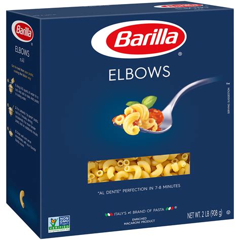 Barilla Elbow Macaroni Nutrition - Barilla Gluten Free Elbows | Hy-Vee ...
