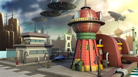 ArtStation - Planet Express - Futurama I Participant of CGTrader Awards