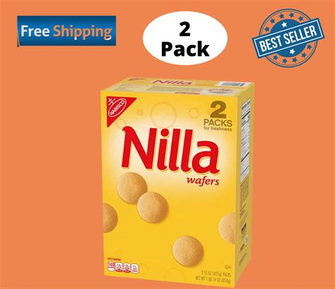 Nabisco Wafers Nabisco Nilla Wafers Original (Pack Of 3), 3 Pack