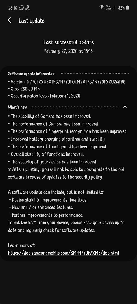 Image result for Software Update Note 10