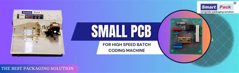 SMART PACK PCB for Stamping of High-Speed Batch Coding Machine’s Spare ...