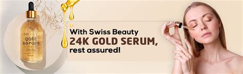 Swiss Beauty 24 K Gold Face Serum, 100ml : Amazon.in: Beauty
