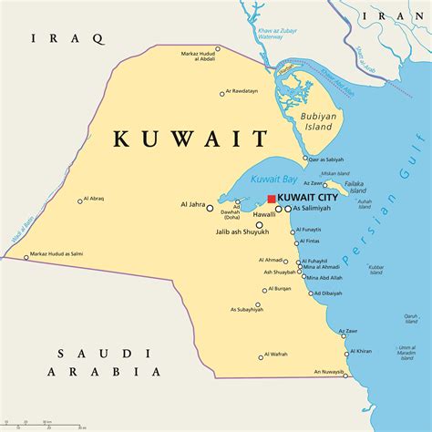 What is the Capital of Kuwait? | Mappr