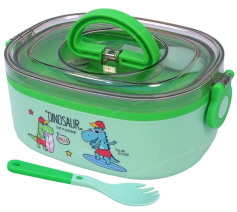 Toyshine Spanker 1000ml Dinosaur Lunch Box Thermal Stainless Steel Ins