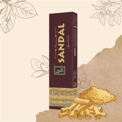 Sandal Flora Premium Hand Rolled Agarbatti / Incense Sticks (Mini Pack ...