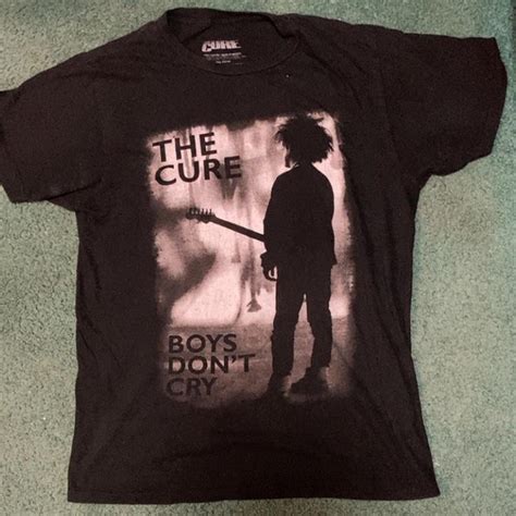 The Cure boys don't cry graphic shirt goth, 90s,... - Depop